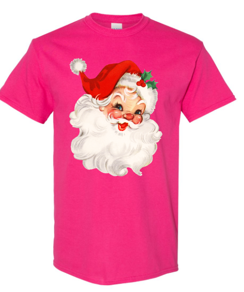 Santa | Christmas | Pinkmas| vintage | T-Shirt