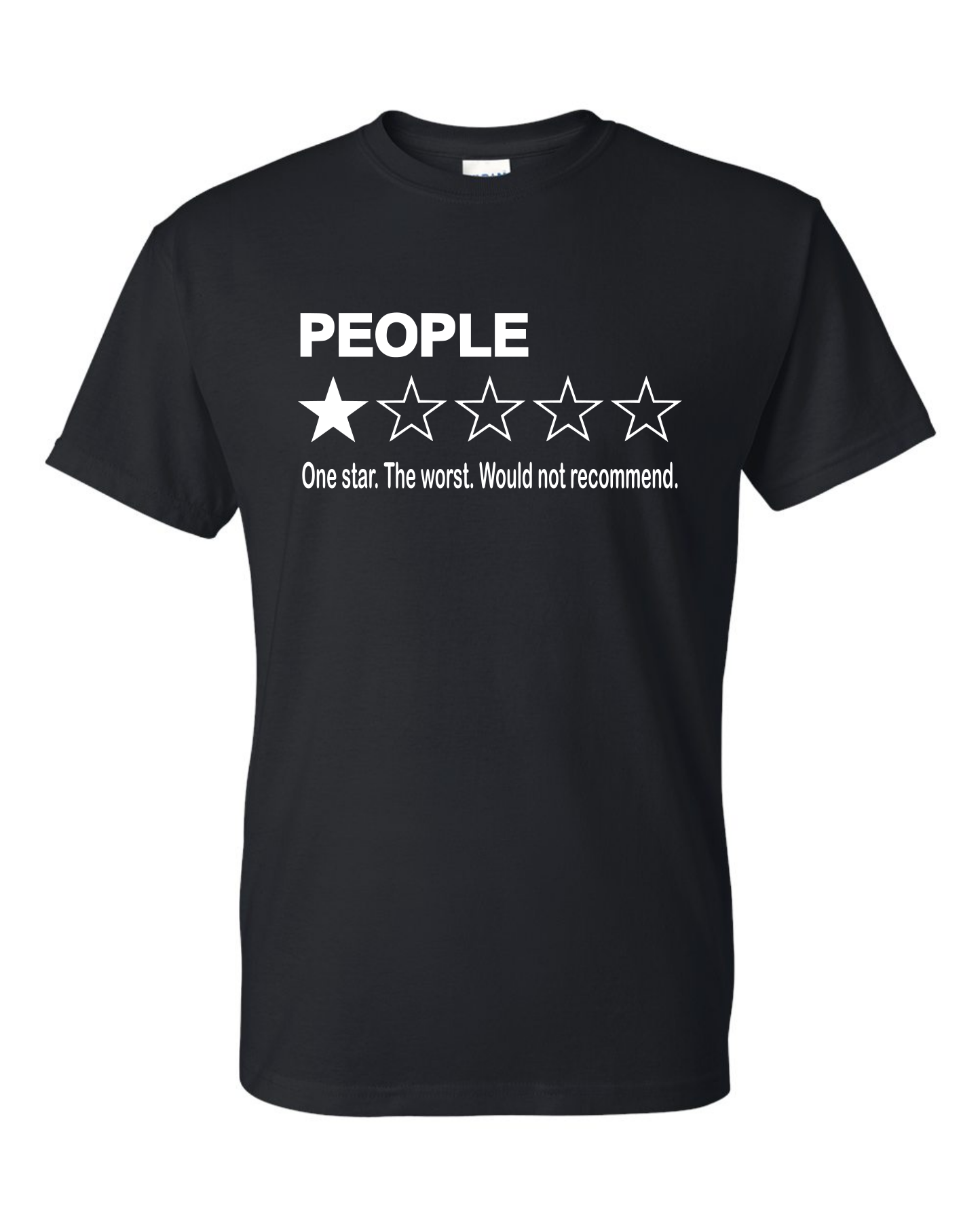 Funny one star people shirt- As seen on TV- Custom Tee