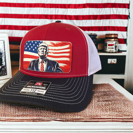 Trump | Flag | Richardson 112 | Hat