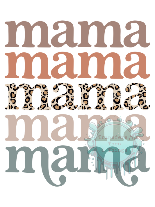 Mamma Mamma Mamma Direct to Film Transfer