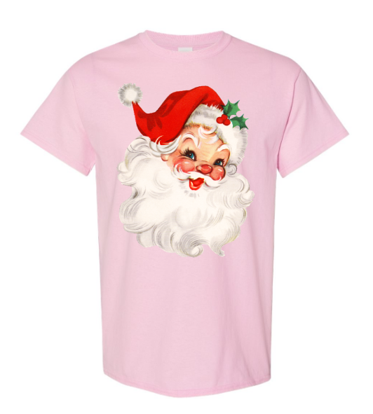 Santa | Christmas | Pinkmas| vintage | T-Shirt