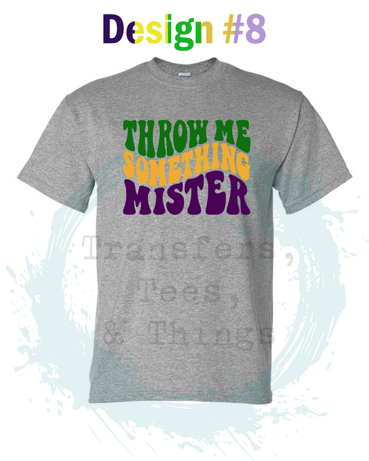 Throw me something mister, Mardi Gras 2026 Design #8
